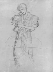 Standing Robed Woman, 1903